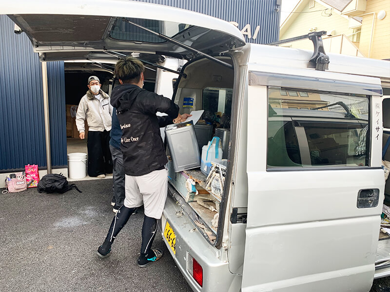 施工までの流れ イメージ